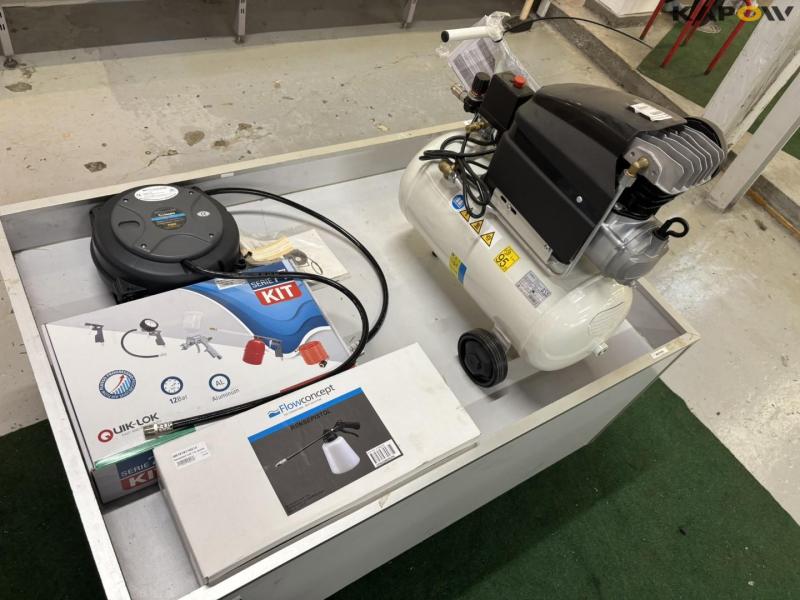 Reno kompressor med udstyr 1