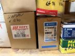 Reservedele og reol 12