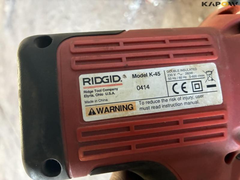 Ridgid K45 afløbsrenser 12