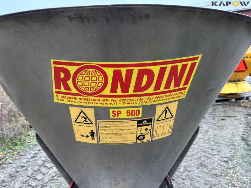 Rondini SP 500 saltspreder galvaniseret 21
