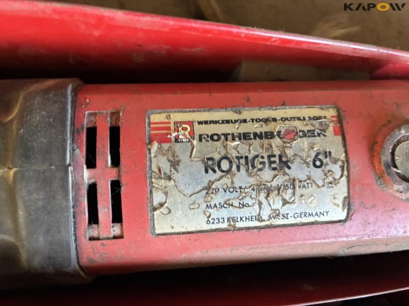 Rothenberg sav og 2stk boremaskiner 8
