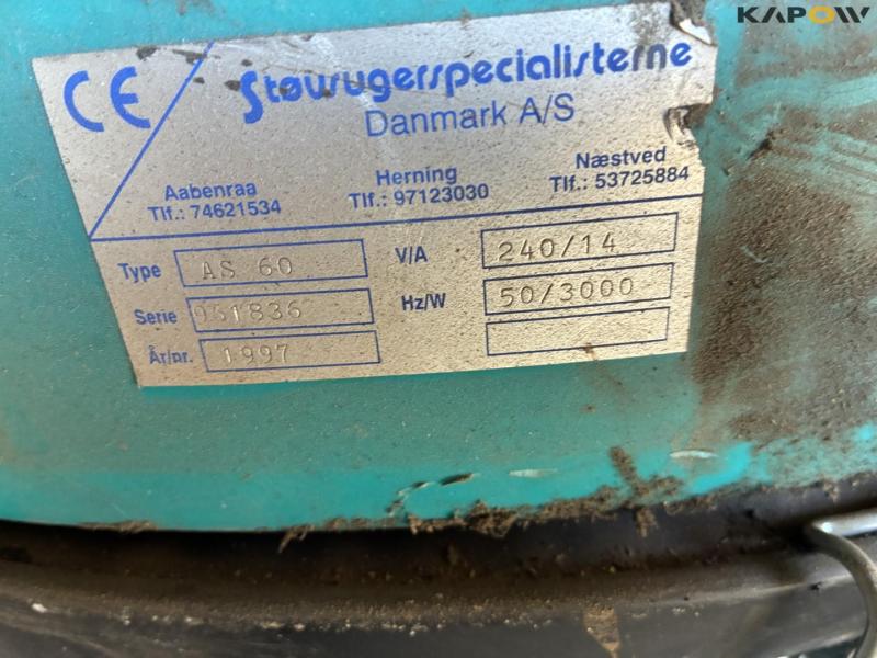 Rumwac AS60 støvsuger 6