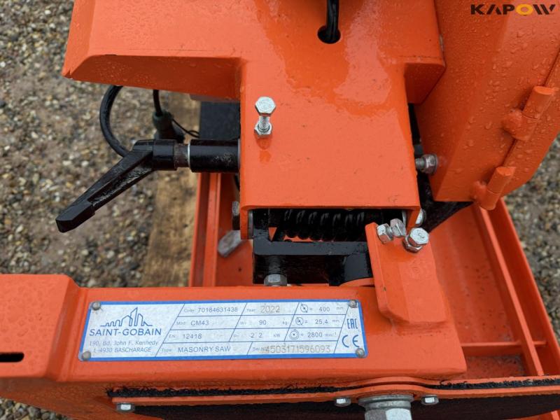 Saint-Gobian CM43 skærebord 17