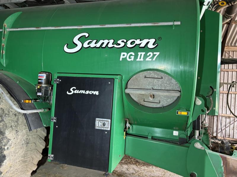 Samson PG II 27 med 24 meter slangebom 24