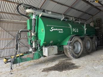 Samson PG II 27 med 24 meter slangebom