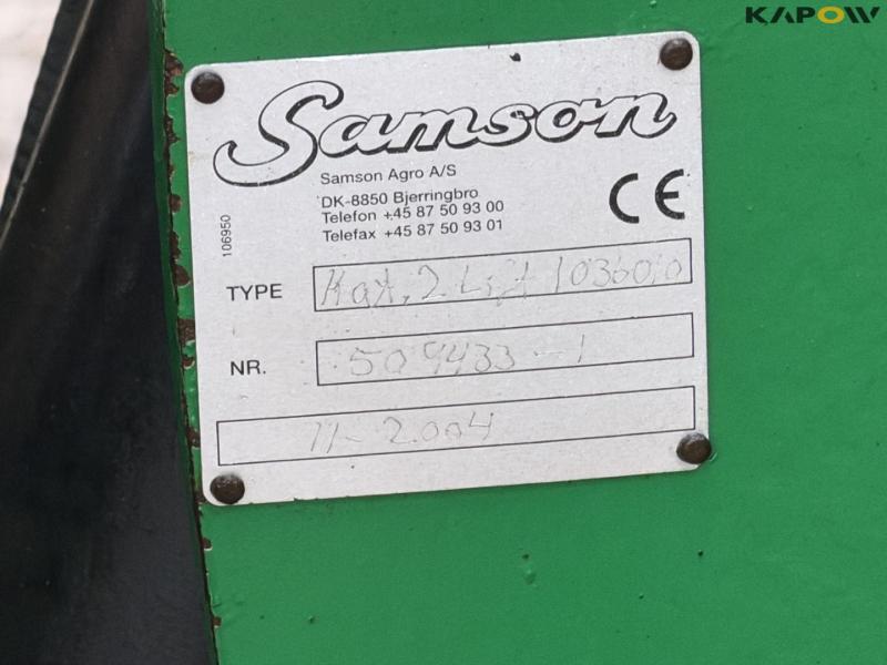 Samson PG20 gyllevogn med 24 meter bom 40