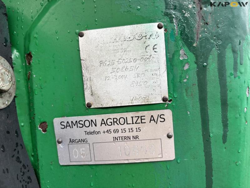 Samson PG25 fuld hydraulisk gyllevogn 70