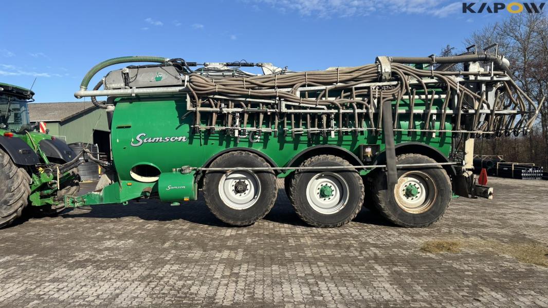 Samson PG25 med kran og slæbeslanger 24 meter 2