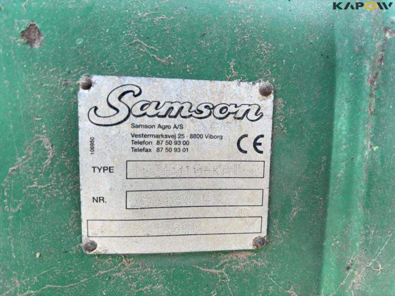 Samson PG25 med kran og slæbeslanger 24 meter 64