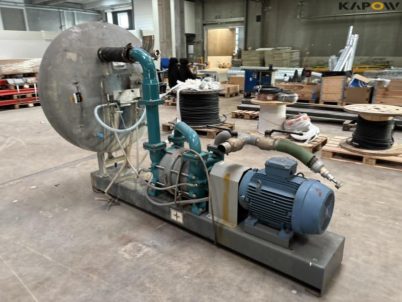 Samson vacumpumpe med tank 3