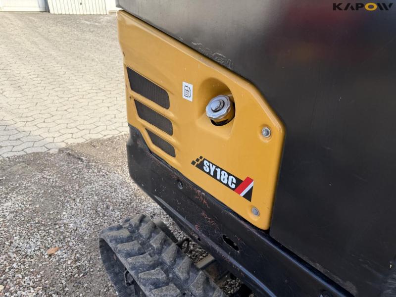 Sany SY18C minigraver 26