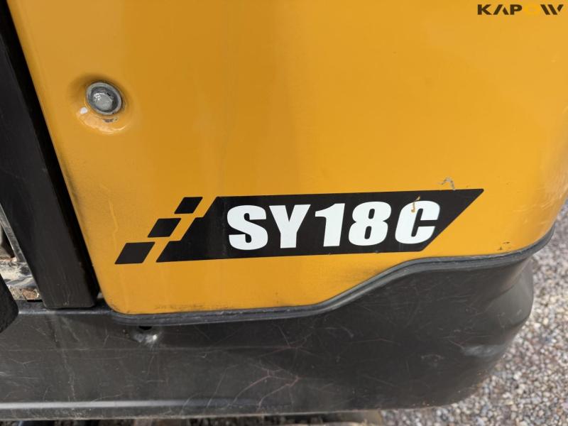 Sany SY18C minigraver 48