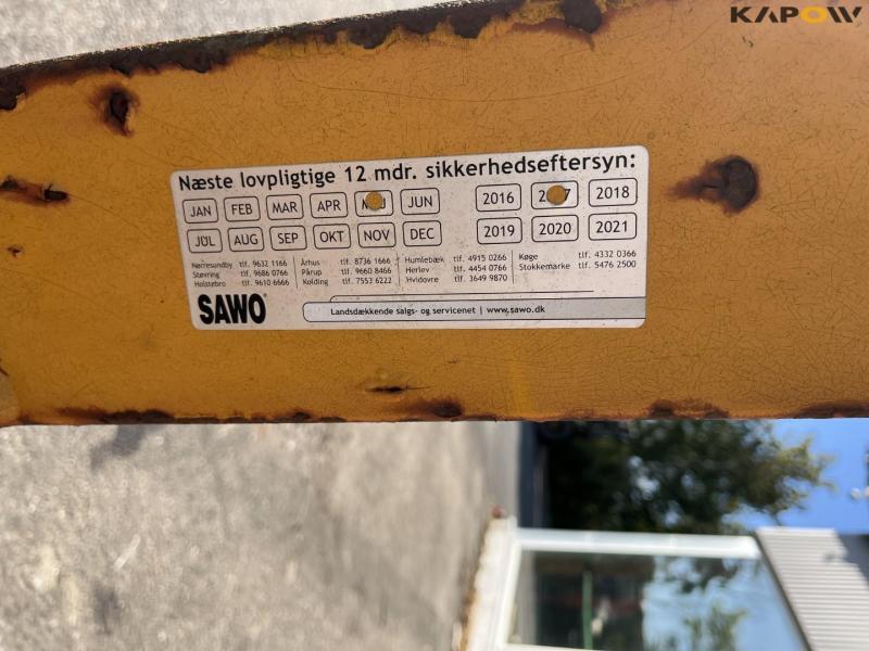 Sawo pallegafler til kran 9