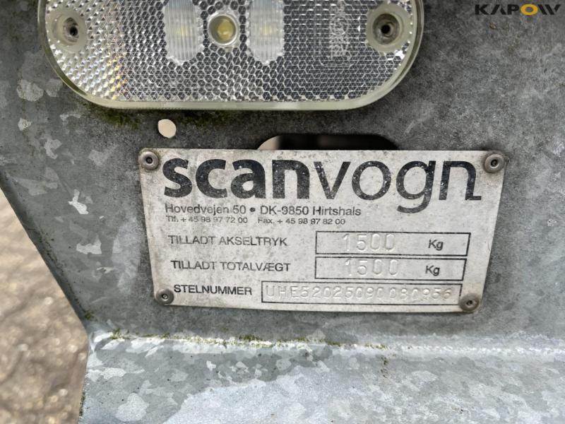 Scanvogn mandskabsvogn/køkkenvogn 14