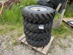 Schäffer/Weidemann BKT 7.00-15 komplette hjul 2