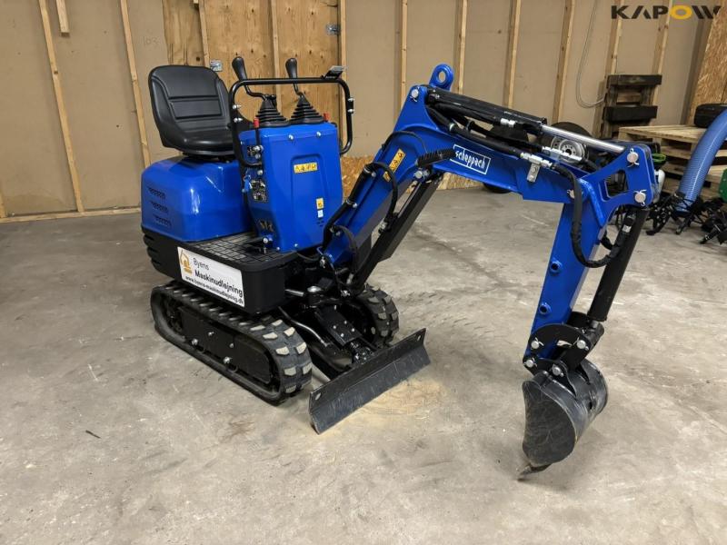 Scheppach EXC 815 minigraver 3