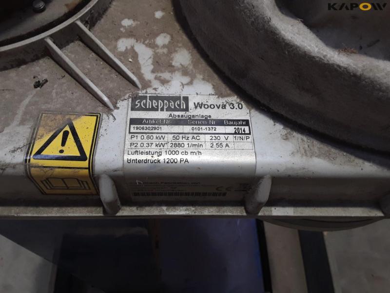 Scheppach woova 3.0 spånsuger og filterkasse 7