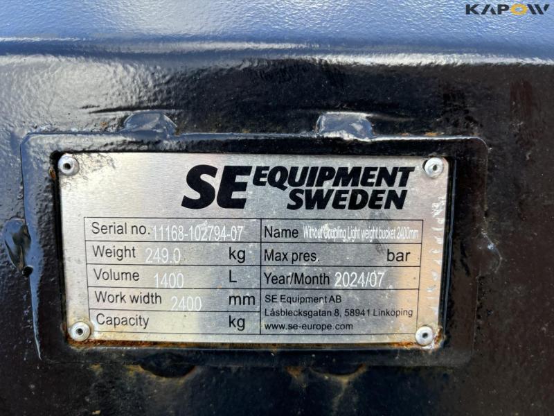 SE skovl med Volvo hitch 9