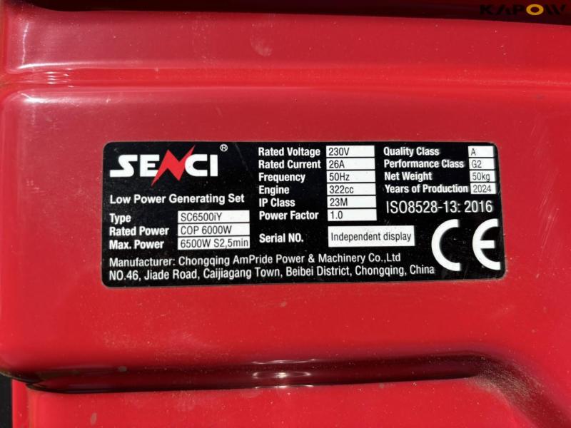 Senci SC6500iY benzin generator 11