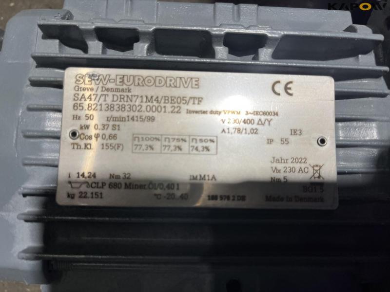 Sew-Eueodrive elmotor med gear 12