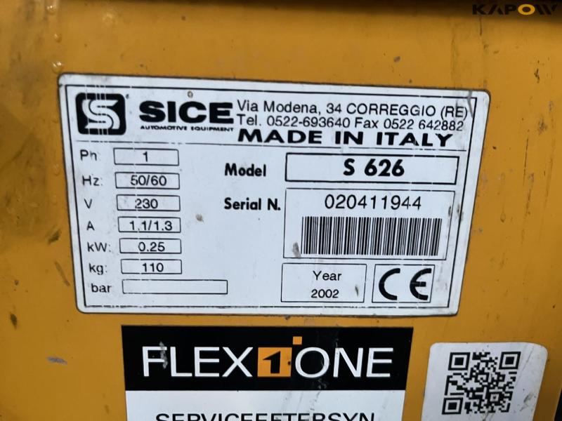 Sice S626 afbalancerings apparat 13