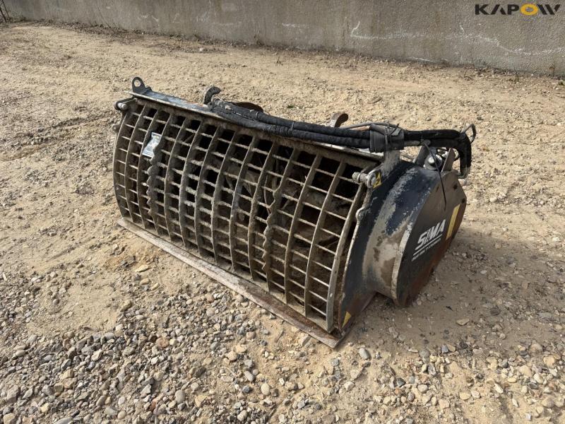 Sima S25 betonblanderskovl med Weidermann hitch 1