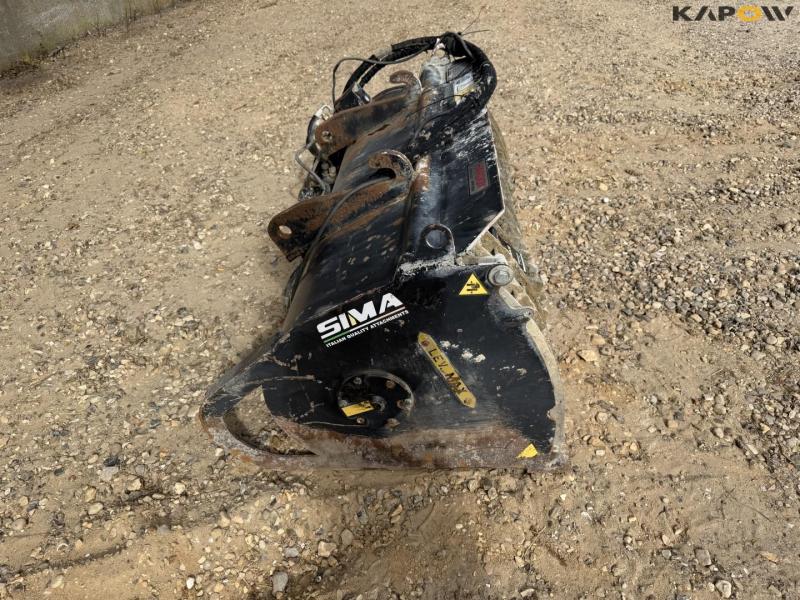 Sima S25 betonblanderskovl med Weidermann hitch 4