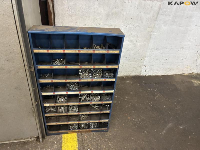Skab og bolt reol 4
