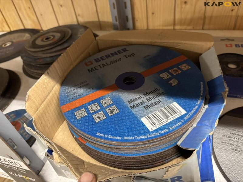 Skæreskiver og bor 16