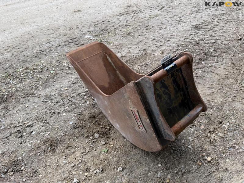 Skovl med Hydrema hitch 7