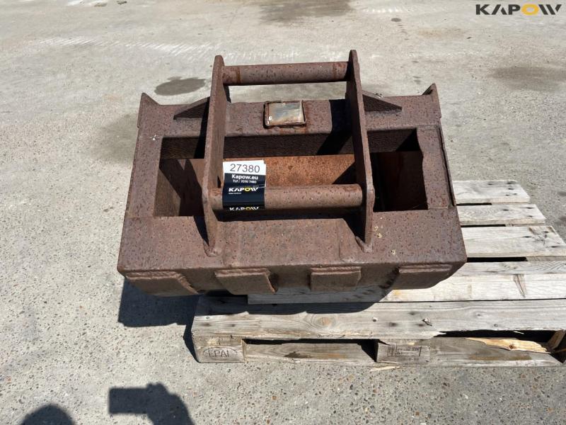 Viby skovl med Hydrema hitch 6