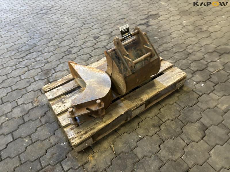 Skovl med MH Hitch 7