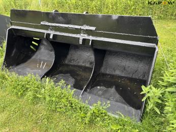 Skovl 230 cm med S70 hitch