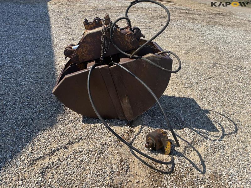 Skovl til kran med hydraulisk rotor 3