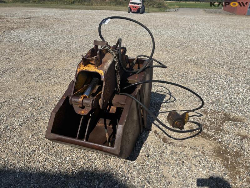 Skovl til kran med hydraulisk rotor 4