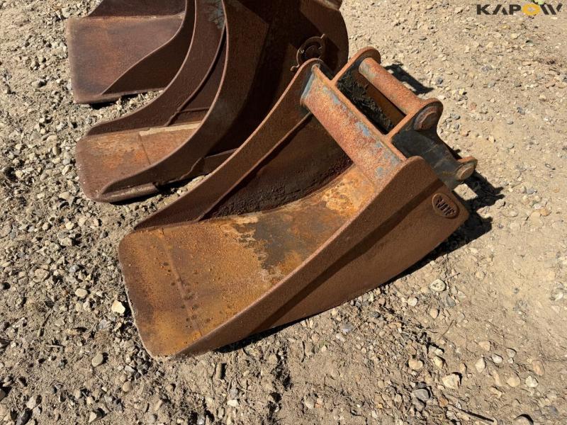 Skovle med S40 hitch - 3 stk. 9