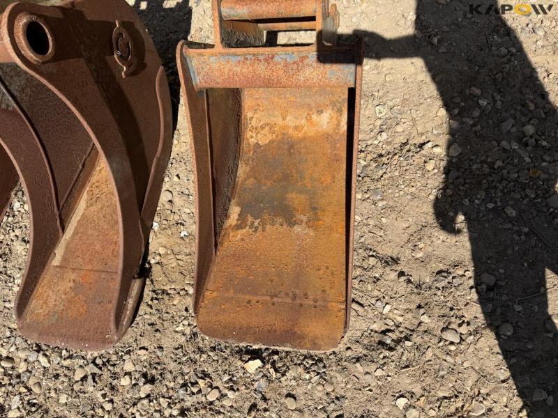 Skovle med S40 hitch - 3 stk. 10