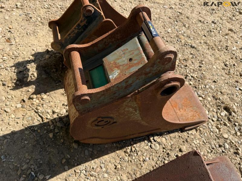 Skovle med S40 hitch - 3 stk. 17