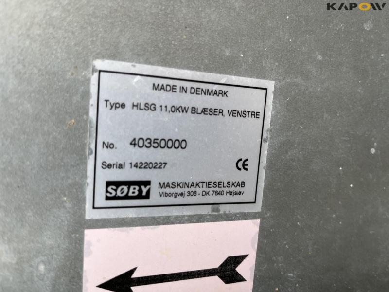 Søby HLSG 11,0 KW blæser 10
