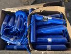 Spiral trykluftslanger 7 meter - ny 10