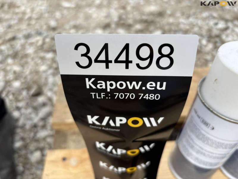 Spraymaling diverse farver 25 stk. - nye 10