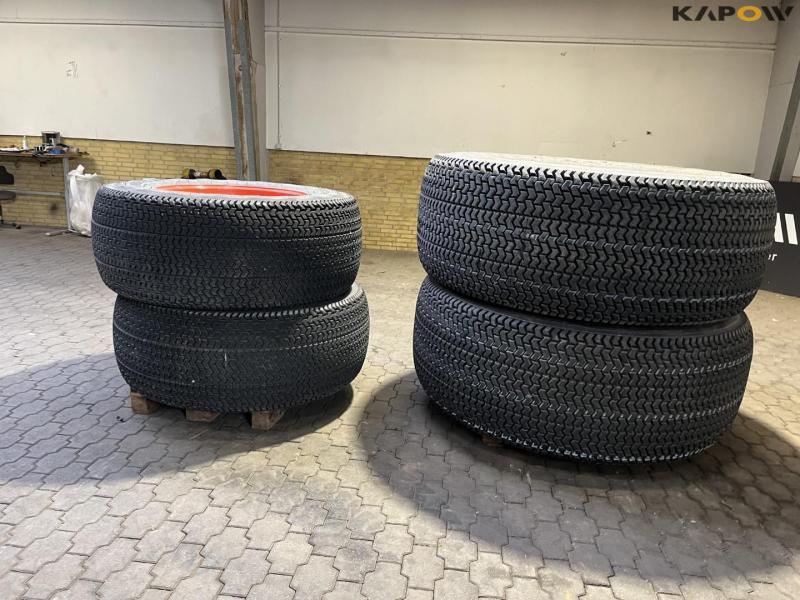 Starmaxx 540/65-R30/650/65-R42 komplette græshjul 8