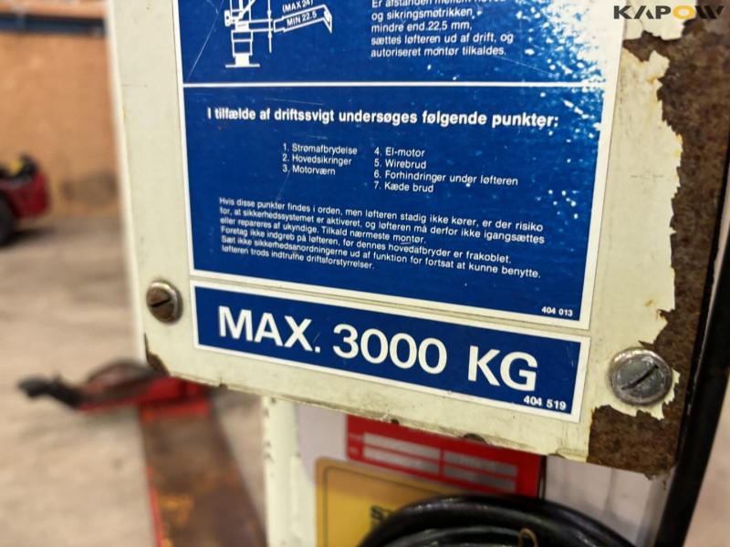 Stenhøj 2 søjlet lift 21