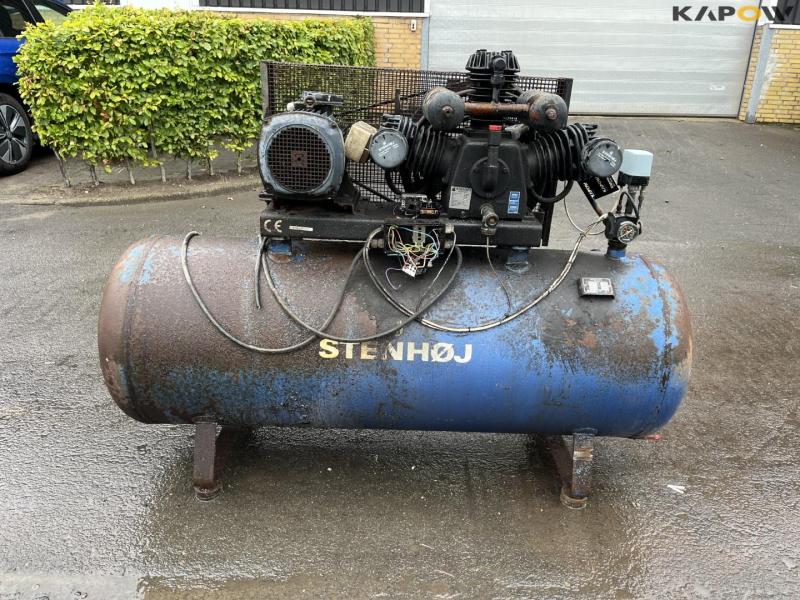 Stenhøj 500 liter kompressor 8