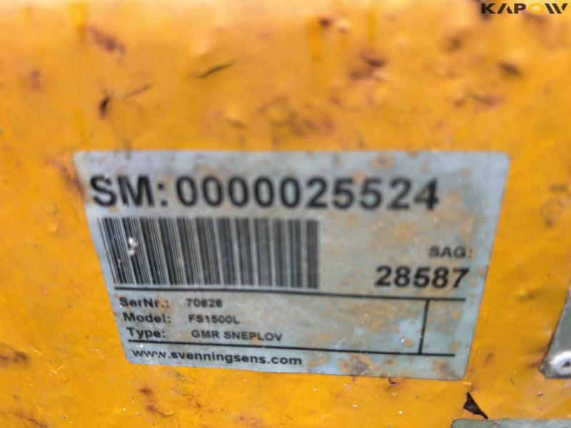 Stensballe FS 1500 L sneskraber 13
