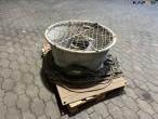 Stor ventilator med kabel og monteringsplader 3
