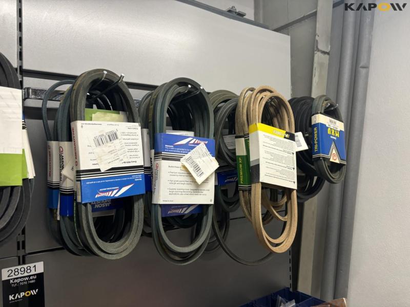 Stort parti plæneklipper reservedele 7