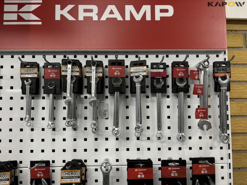 Stort parti Ringgaffelnøgler og diverse 2