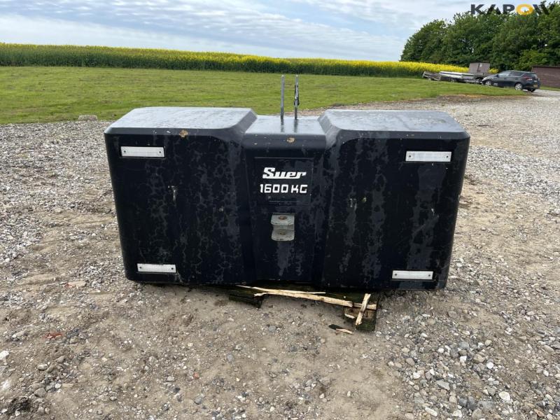Suer 1600kg vægtklods 2