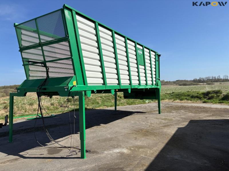 Tebbe HS20 med HS240 spreder og frakørselskasse 69